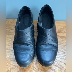 Clarks Black Ankle Booties